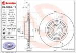 BREMBO féktárcsa 09. D984.11