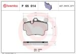 BREMBO fékbetét készlet, tárcsafék P65 014