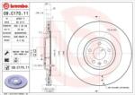 BREMBO Féktárcsa szellőző Ø356mm 09. C170.11
