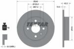 TEXTAR Féktárcsa tömör Ø240mm 92092003