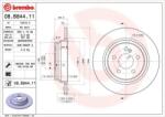 BREMBO Féktárcsa tömör Ø300mm 08. B844.11