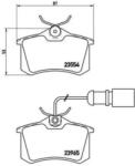 BREMBO fékbetét készlet, tárcsafék P85 058