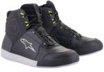 Alpinestars CHROME DRYSTAR cipő, ALPINESTARS (fekete/sötétszürke/fluo sárga, 43-as méret)