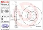 BREMBO Féktárcsa szellőző Ø345mm 09. B039.11