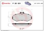 BREMBO fékbetét készlet, tárcsafék P50 031