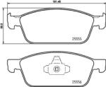 BREMBO fékbetét készlet P24 199