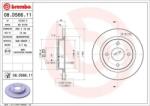 BREMBO Féktárcsa tömör Ø253mm 08. D566.11