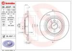 BREMBO Féktárcsa tömör Ø302mm 08. A537.11