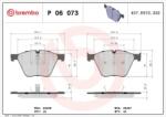 BREMBO fékbetét készlet, tárcsafék P06 073