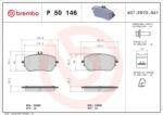 BREMBO fékbetét készlet P50 146