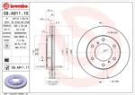 BREMBO Féktárcsa szellőző Ø290mm 09. A911.11