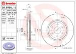 BREMBO Féktárcsa szellőző Ø320mm 09. B496.11
