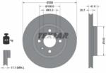 TEXTAR Féktárcsa szellőző Ø259mm 92292103