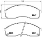 BREMBO fékbetét készlet P30 012