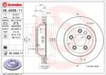 BREMBO Féktárcsa szellőző Ø330mm 09. C884.11