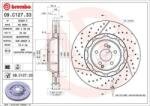 BREMBO féktárcsa 09. C127.33