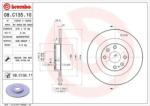 BREMBO Féktárcsa tömör Ø276mm 08. C135.11
