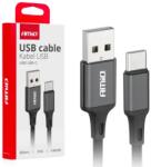 AMIO USB-USB-C kábel 2A 100cm FullLINK - runder - 1 130 Ft