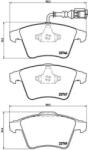 BREMBO fékbetét készlet, tárcsafék P85 082