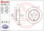 BREMBO Féktárcsa tömör Ø274mm 08. C661.11