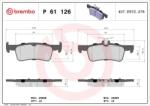 BREMBO fékbetét készlet P61 126