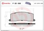 BREMBO fékbetét készlet, tárcsafék P83 030