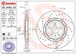 BREMBO féktárcsa 09. D482.33