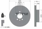 TEXTAR Féktárcsa szellőző Ø303mm 92288403