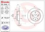 BREMBO Féktárcsa tömör Ø259mm 08. C046.11