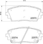 BREMBO fékbetét készlet P30 115
