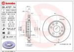 BREMBO Féktárcsa szellőző Ø280mm 09. A727.11