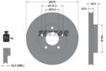 TEXTAR Féktárcsa szellőző Ø278mm 92130303