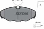 TEXTAR fékbetét készlet, tárcsafék 2309902