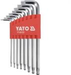 TOYA - hosszú Torx kulcskészlet gömbfejjel T9 - T40