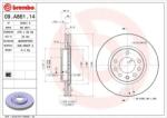 BREMBO Féktárcsa szellőző Ø278mm 09. A861.14