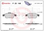 BREMBO fékbetét készlet, tárcsafék P23 148
