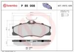 BREMBO fékbetét készlet, tárcsafék P85 008