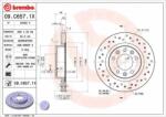 BREMBO féktárcsa 09. C657.1X