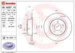 BREMBO Féktárcsa tömör Ø278mm 08. A297.11