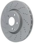 ATE Evett fékkorong lyukasztás/belső hűtött Ø322mm 24.0132-0170.1