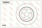 TRW Féktárcsa tömör Ø303mm DF8053