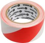 YATO Vorel - Ragasztószalag figyelmeztető 48mmx33m (piros-fehér)