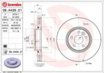 BREMBO Féktárcsa szellőző Ø316mm 09. A426.21