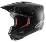 Alpinestars sisak S-M5 SOLID HELMET ECE, ALPINESTARS (matt fekete, 2XL méret)