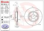 BREMBO Féktárcsa belső hűtés Ø300mm 09. D210.11