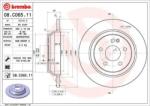BREMBO Féktárcsa tömör Ø300mm 08. C065.11