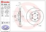 BREMBO Féktárcsa szellőző Ø278mm 09. A330.11