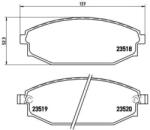 BREMBO fékbetét készlet, tárcsafék P54 027