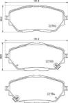 BREMBO fékbetét készlet, tárcsafék P83 171