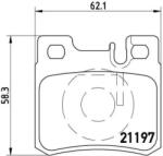 BREMBO fékbetét készlet P50 009